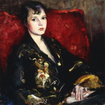 Figurka v kimonu (olej na plátně) od Frederic W. Goudy