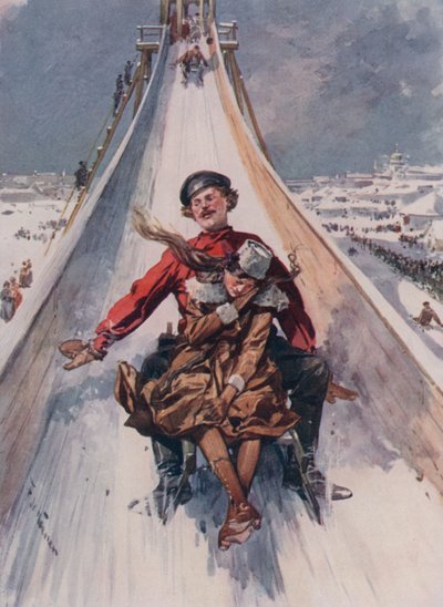 Tobogánová skluzavka od Frederic de Haenen