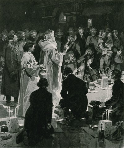 Velikonoční večer od Frederic de Haenen