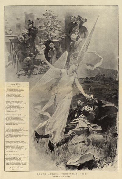Jižní Afrika, Vánoce, 1899 od Frederic de Haenen