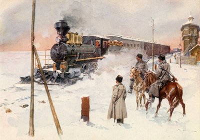 Transsibiřská magistrála od Frederic de Haenen