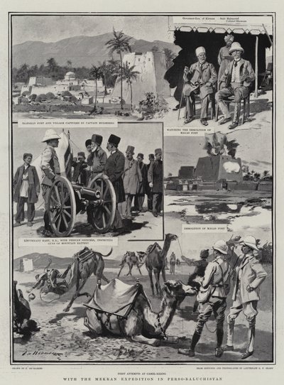 S expedicí Makran v osobě-Balúčistán od Frederic de Haenen