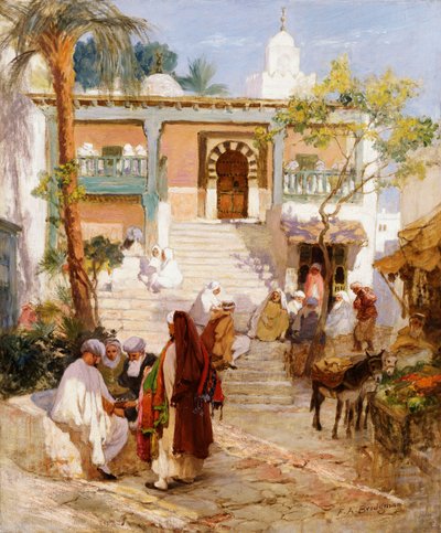 Na Souku, od Frederick Arthur Bridgman