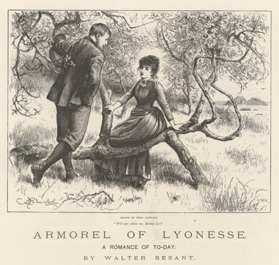 Armorel of Lyonesse, Romance of To-Day, Walter Besant od Frederick Barnard