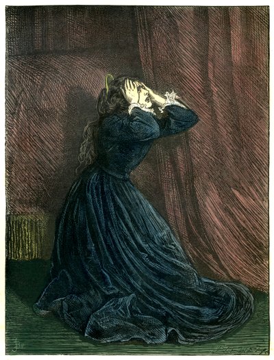 Ponurý dům by Charles Dickens od Frederick Barnard