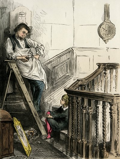 Dombey a syn od Charlese Dickense od Frederick Barnard