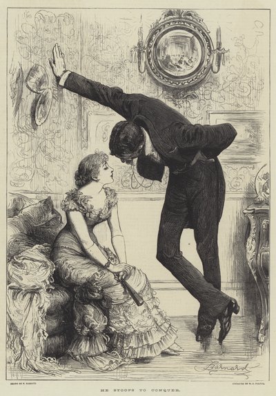 Sklání se, aby dobyl od Frederick Barnard