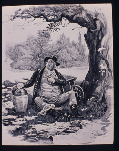 Pan Pickwick, 1870-79 od Frederick Barnard