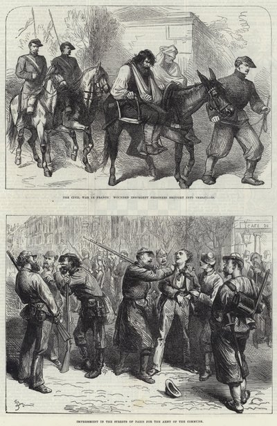 Pařížská komuna od Frederick Barnard