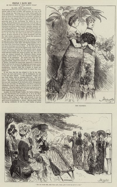 Lidé, které jsem potkal, Chaperon od Frederick Barnard