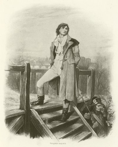 Sydney Carton (rytina) od Frederick Barnard