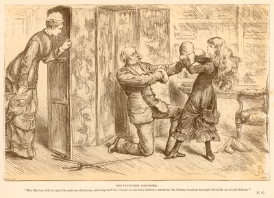Oblíbená dcera od Frederick Barnard