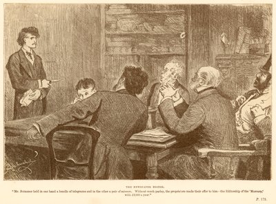 Redaktor novin od Frederick Barnard