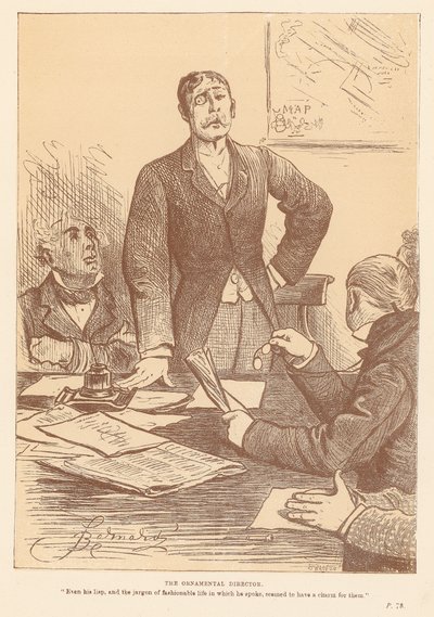 Ornamentální ředitel od Frederick Barnard