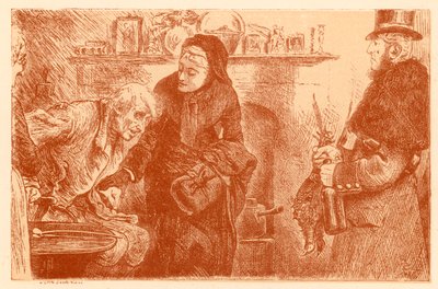 Ilustrace titulní stránky od Frederick Barnard