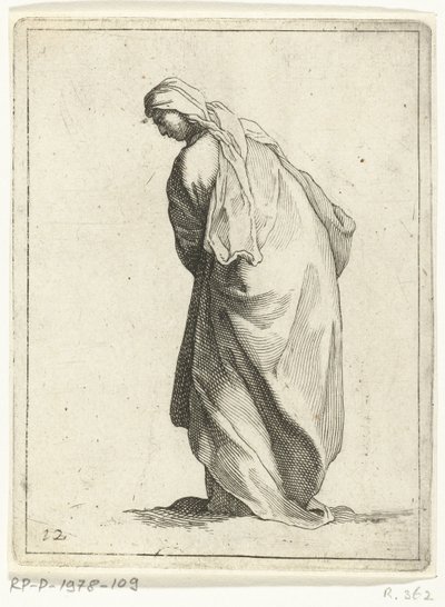 běžící žena 15 malých figurek (název série) od Frederick Bloemaert