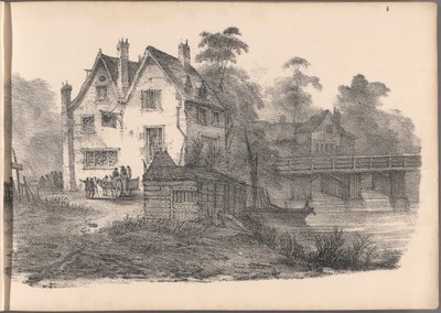 Jedna ze série šedesáti náčrtů chalup. Londýn, 1825. od Frederick Calvert