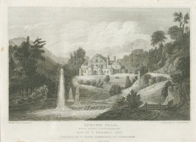 Stone - Spring Vale: rytina, nd [c 1830] (tisk) od Frederick Calvert
