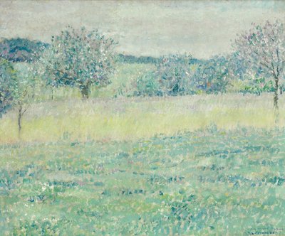 Krajina Giverny od Frederick Carl Frieseke