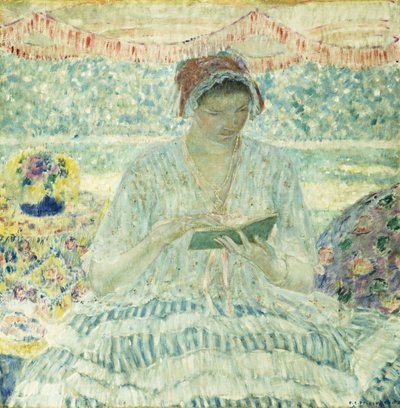 Letní čtení od Frederick Carl Frieseke