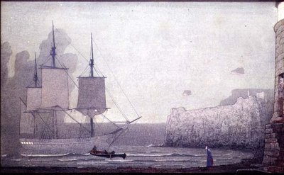 The Farewell (tempera na palubě) od Frederick Cayley Robinson