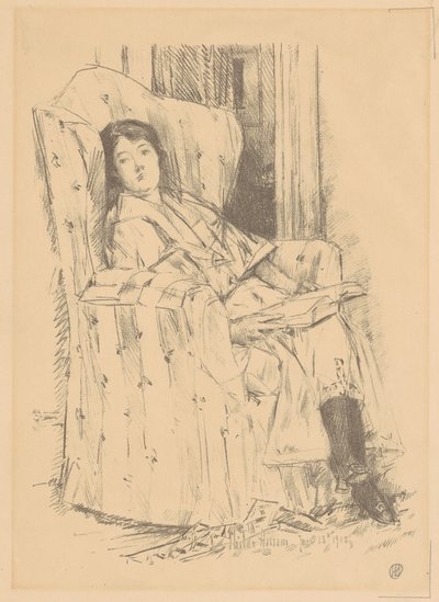 Deshabille, 1918. od Frederick Childe Hassam