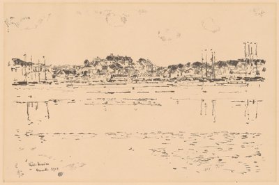 Vnitřní přístav, 1918. od Frederick Childe Hassam