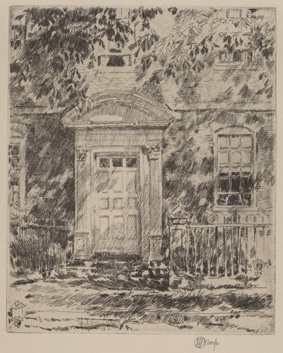 Portsmouth Doorway, 1916. od Frederick Childe Hassam