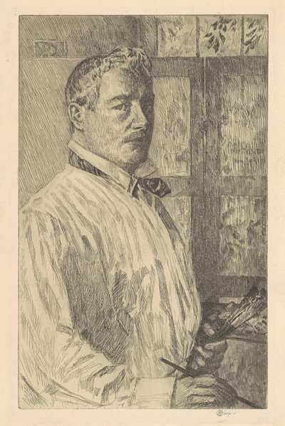 Autoportrét, 1916. od Frederick Childe Hassam