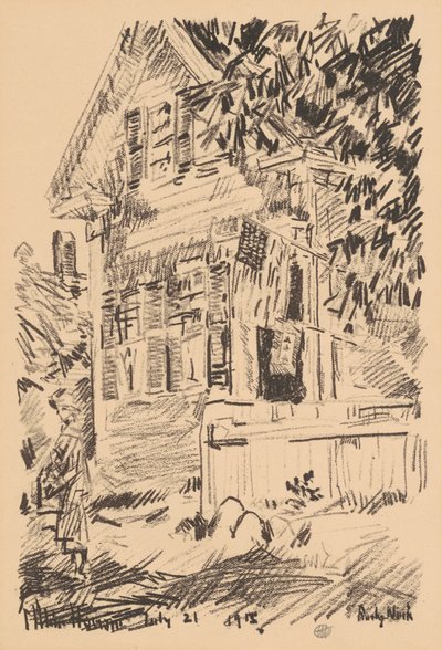Servisní vlajka, 1918. od Frederick Childe Hassam