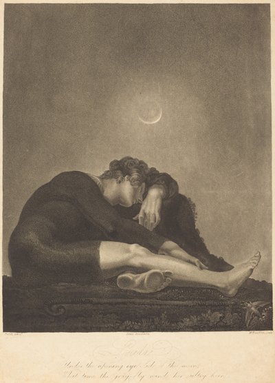 Lycidas od Frederick Christian Lewis I and Moses Haughton II after Henry Fuseli; published by Moses Haughton II