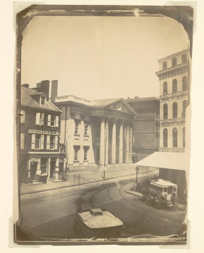 První banka Spojených států, Philadelphia, 1859. od Frederick DeBourg Richards