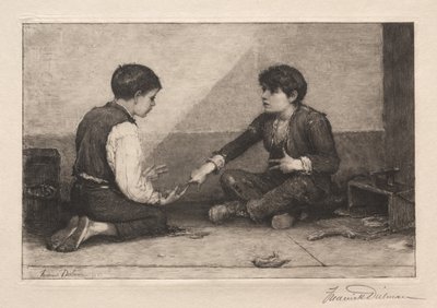 Hráči Mora, 1883. od Frederick Dielman