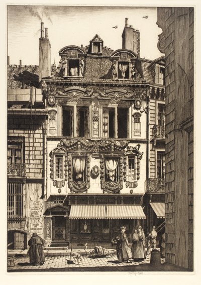 Maison des Ambassadeurs, Dijon od Frederick G. Hall