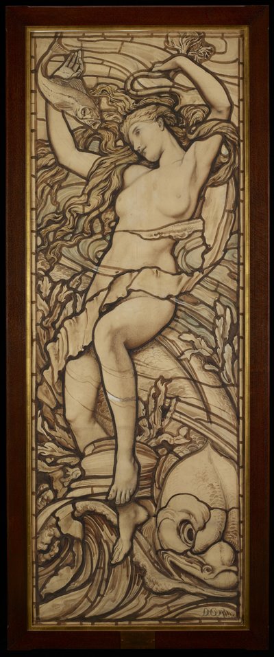 Voda, ze série "Čtyři živly", c.1888-89 od Frederick G. Smith