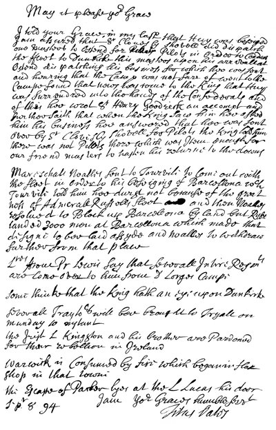 Dopis Tita Oatese vévodovi z Boltonu, 1694 1865. od Frederick George Netherclift