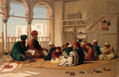 Škola sultána Hasana v Káhiře od Frederick Goodall