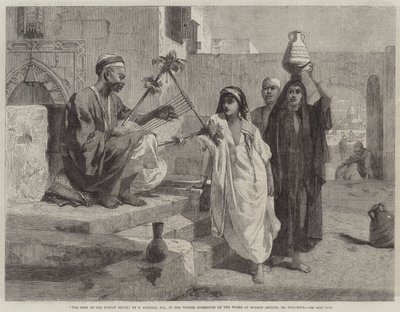 Píseň núbijského otroka od Frederick Goodall