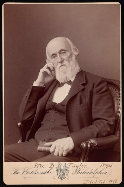 Portrét Williama Bowera Taylora 1821-1895, 1894. od Frederick Gutekunst