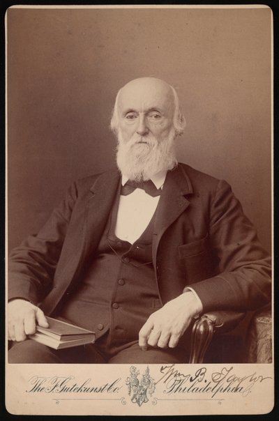 Portrét Williama Bowera Taylora 1821-1895, duben 1893. od Frederick Gutekunst