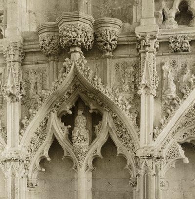 Elyská katedrála: Lady Chapel, podrobnosti od Frederick H. Evans