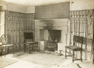 Kelmscott Manor: Zelený pokoj od Frederick H. Evans