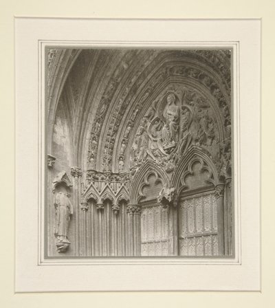 Lincolnská katedrála, South East Porch od Frederick Henry Evans