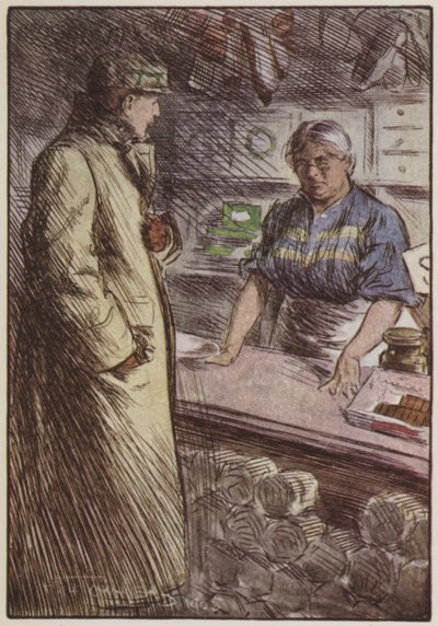 Ilustrace pro They od Rudyarda Kiplinga (barevné lito) od Frederick Henry Townsend