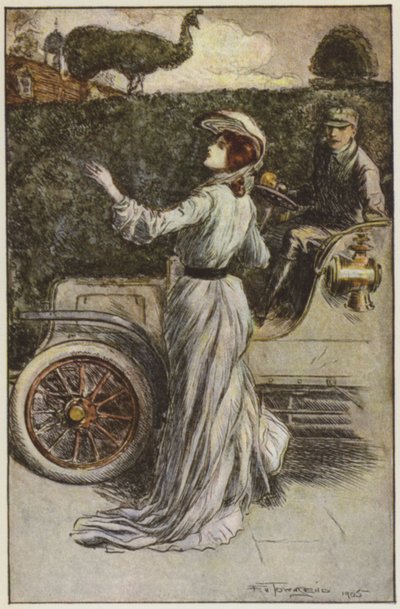 Ilustrace pro They od Rudyarda Kiplinga (barevné lito) od Frederick Henry Townsend