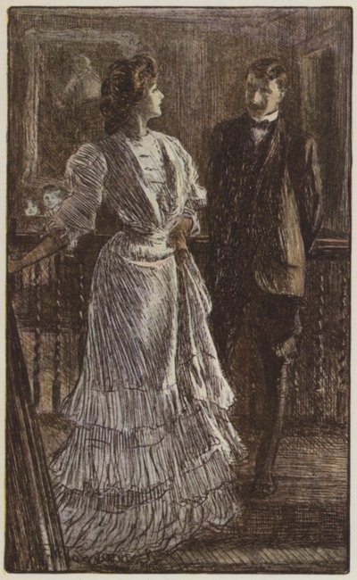 Ilustrace pro They od Rudyarda Kiplinga (barevné lito) od Frederick Henry Townsend