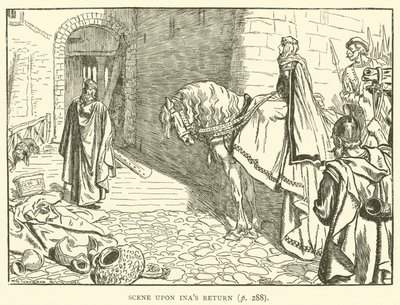 Scéna po Inasově návratu od Frederick Henry Townsend