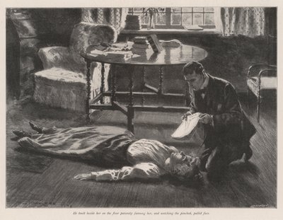 Poustevník z tisů, E Nesbit od Frederick Henry Townsend