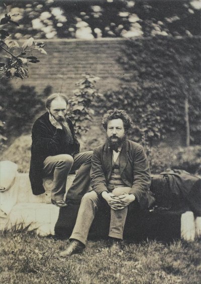 Edward Burne Jones a William Morris, Galerie Williama Morrise, Londýn (fotografie) od Frederick Hollyer