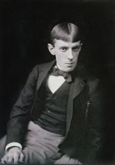 Portrétní fotografie Aubrey Beardsley (1872-98) od Fredericka Hollyera (1837-1933) od Frederick Hollyer